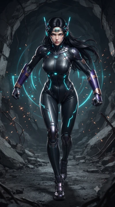 score_9, masterpiece, best quality, ultra-detailed, high-budget anime keyframe, editorial fashion photography, tasteful artistic composition, Korean woman. low angle full-body shot from head to toe showing her feet, filling the entire 9:16 vertical f