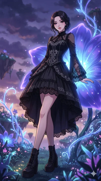 score_9, masterpiece, best quality, ultra-detailed, High-budget Anime Keyframe, vibrant colors, fluid line-art, expressive lighting, cinematic composition, Ufotable-style visual effects, top-tier animation quality, Korean woman with idol-like refined