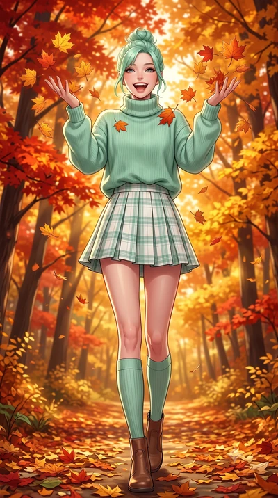 score_9, masterpiece, best quality, ultra-detailed, high-budget anime keyframe, semi-realistic 3D game render, editorial fashion photography, tasteful artistic composition, Japanese woman. low angle full-body shot from head to toe showing her feet, f