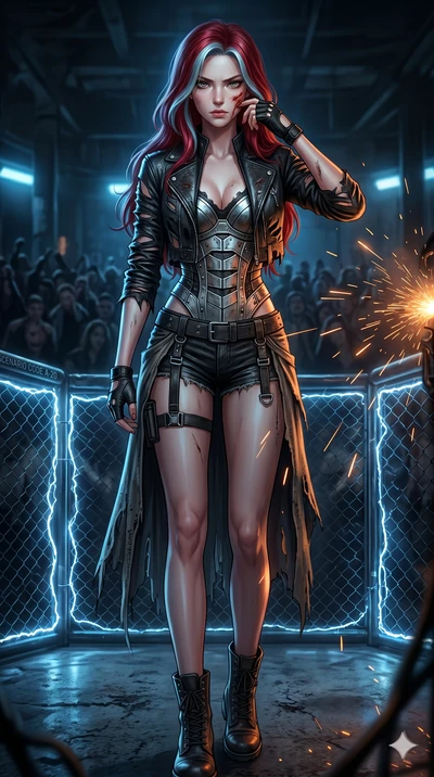 score_9, masterpiece, best quality, ultra-detailed, high-budget anime keyframe, editorial fashion photography, tasteful artistic composition, Caucasian woman, strictly human ears. cowboy shot from the thighs up, character and outfit filling the frame