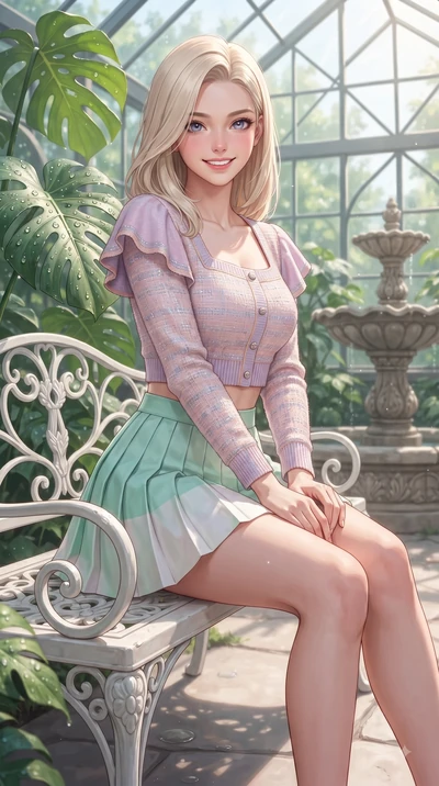 score_9, masterpiece, best quality, ultra-detailed, high-budget anime keyframe, editorial fashion photography, tasteful artistic composition, Caucasian woman. close-up cowboy shot from the waist and thighs up, the character dominates the composition,