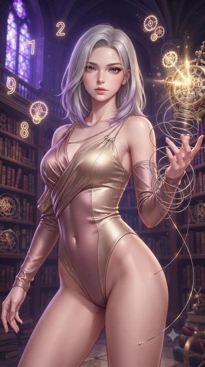 score_9, masterpiece, best quality, ultra-detailed, high-budget anime keyframe, editorial fashion photography, tasteful artistic composition, Caucasian woman. close-up cowboy shot from the waist and thighs up, the character dominates the composition,