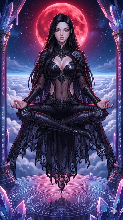 score_9, masterpiece, best quality, ultra-detailed, high-budget anime movie keyframe, cinematic anime lighting, intricate line art, Caucasian (strictly human ears) woman. Upper body filling screen focusing on her alluring features and slim-fit silhou