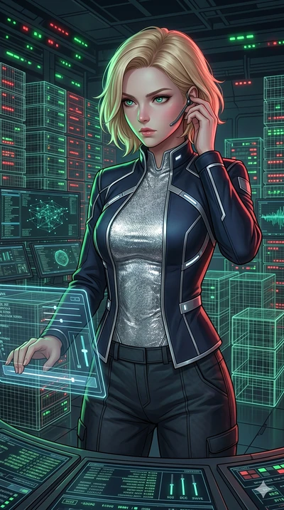 score_9, masterpiece, best quality, ultra-detailed, high-budget anime keyframe, editorial fashion photography, tasteful artistic composition, Caucasian woman, strictly human ears. Upper body close-up from the thighs up, character filling the screen f