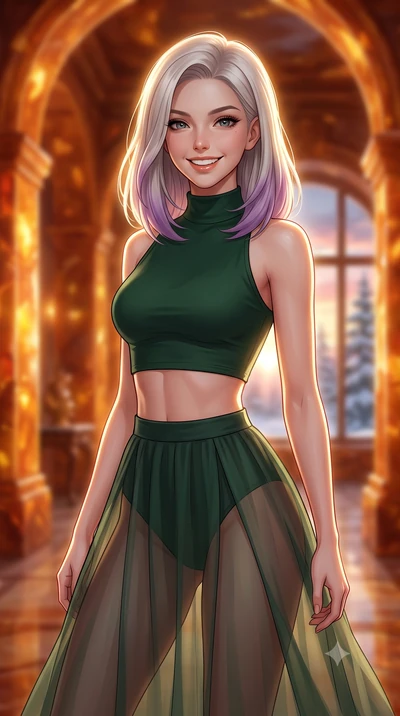 score_9, masterpiece, best quality, ultra-detailed, high-budget anime keyframe, editorial fashion photography, tasteful artistic composition, Caucasian woman, strictly human ears. close-up cowboy shot from the waist and thighs up, the character domin