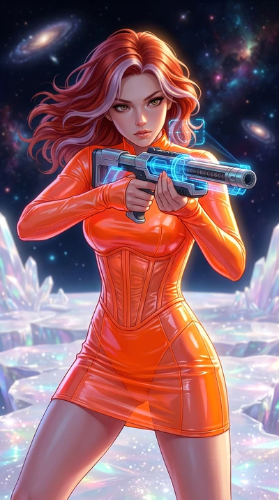 score_9, masterpiece, best quality, ultra-detailed, high-budget anime keyframe, editorial fashion photography, tasteful artistic composition, Caucasian woman, strictly human ears. close-up cowboy shot from the waist and thighs up, the character domin