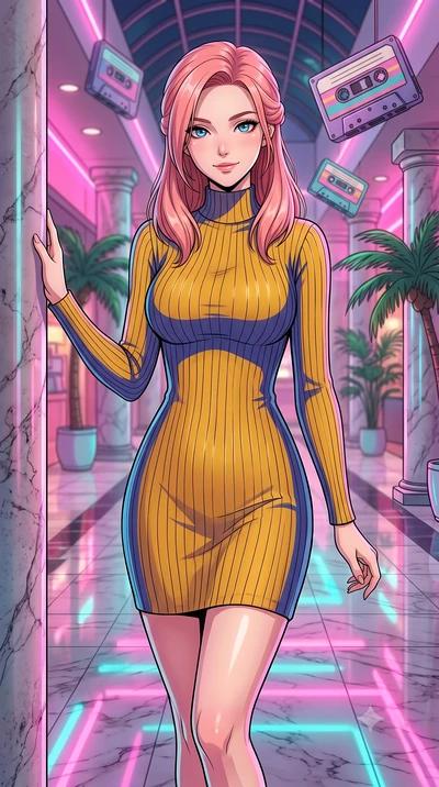 score_9, masterpiece, best quality, ultra-detailed, high-budget anime keyframe, editorial fashion photography, tasteful artistic composition, gorgeous anime illustration, with clean line-art, distinct ink outlines, and high-contrast stereoscopic dept