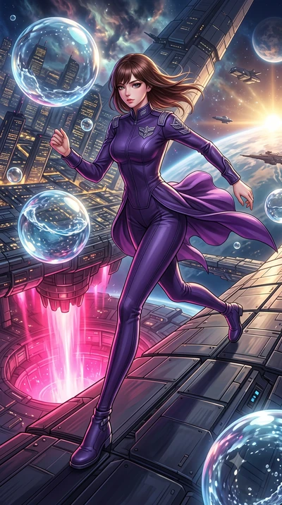 score_9, masterpiece, best quality, ultra-detailed, high-budget anime keyframe, editorial fashion photography, tasteful artistic composition, Korean woman. low angle full-body shot from head to toe showing her feet, filling the entire 9:16 vertical f