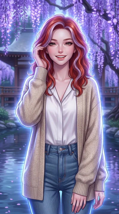 score_9, masterpiece, best quality, ultra-detailed, high-budget anime keyframe, editorial fashion photography, tasteful artistic composition, Caucasian woman, strictly human ears. close-up cowboy shot from the waist and thighs up, the character domin