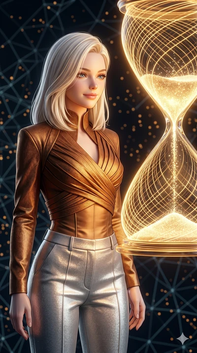 score_9, masterpiece, best quality, ultra-detailed, high-budget anime keyframe, editorial fashion photography, tasteful artistic composition, Caucasian woman, strictly human ears. Upper body close-up from the thighs up, character filling the screen f