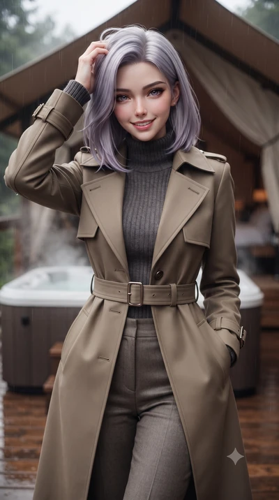 score_9, masterpiece, best quality, ultra-detailed, high-budget anime keyframe, editorial fashion photography, tasteful artistic composition, Caucasian woman. close-up cowboy shot from the waist and thighs up, the character dominates the composition,
