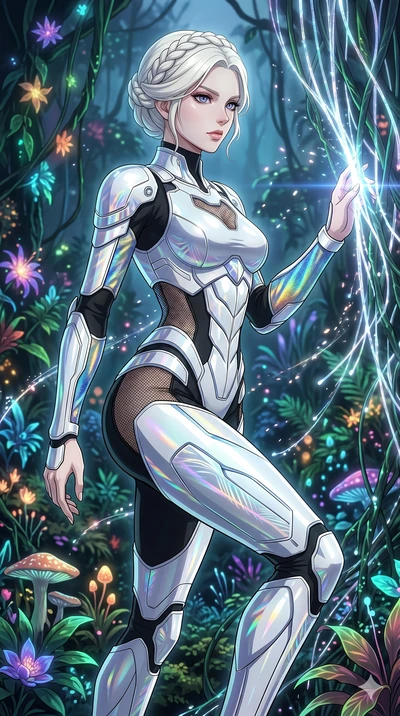 score_9, masterpiece, best quality, ultra-detailed, High-budget Anime Keyframe, vibrant colors, fluid line-art, expressive lighting, cinematic composition, Ufotable-style visual effects, top-tier animation quality, Caucasian woman with pale skin and 