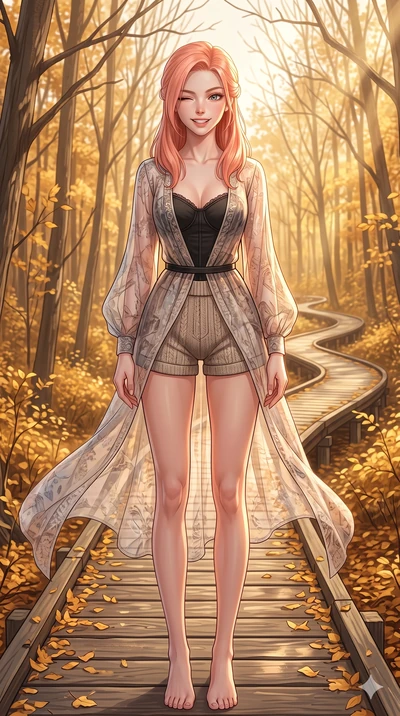 score_9, masterpiece, best quality, ultra-detailed, high-budget anime keyframe, vibrant anime aesthetic, Japanese woman. cowboy shot from the thighs up, character and outfit filling the frame for maximum presence. She is standing tall with a lively w
