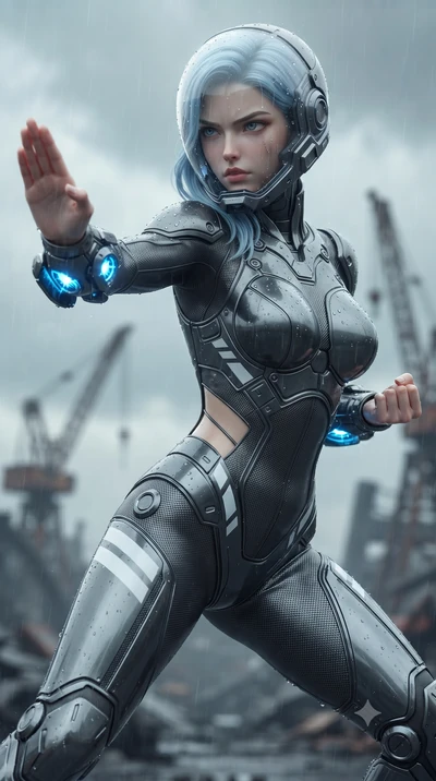 score_9, masterpiece, best quality, ultra-detailed, high-budget anime keyframe, editorial fashion photography, tasteful artistic composition, Korean woman. close-up cowboy shot from the waist and thighs up, the character dominates the composition, fi