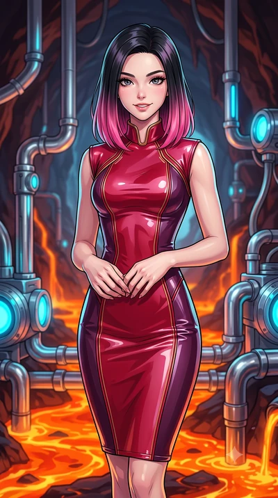score_9, masterpiece, best quality, ultra-detailed, high-budget anime keyframe, editorial fashion photography, tasteful artistic composition, gorgeous anime illustration, with clean line-art, distinct ink outlines, and high-contrast stereoscopic dept