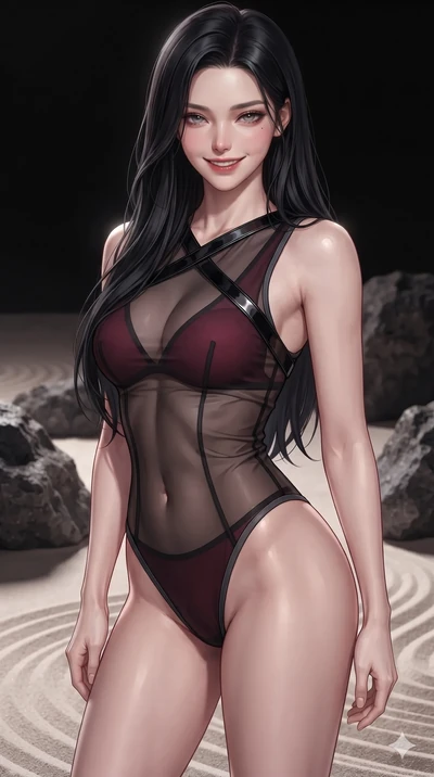 score_9, masterpiece, best quality, ultra-detailed, high-budget anime keyframe, editorial fashion photography, tasteful artistic composition, Korean woman. close-up cowboy shot from the waist and thighs up, the character dominates the composition, fi