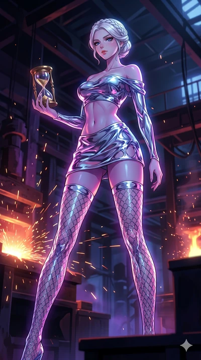 score_9, masterpiece, best quality, ultra-detailed, High-budget Anime Keyframe, vibrant colors, fluid line-art, expressive lighting, cinematic composition, Ufotable-style visual effects, top-tier animation quality, Japanese woman with delicate and el