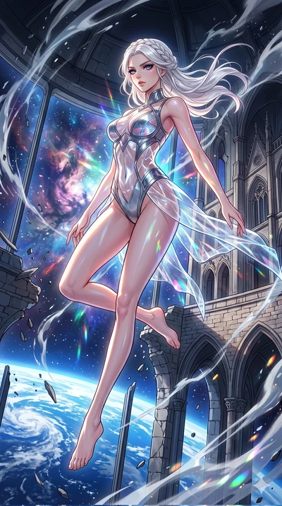 score_9, masterpiece, best quality, ultra-detailed, High-budget Anime Keyframe, vibrant colors, fluid line-art, expressive lighting, cinematic composition, Ufotable-style visual effects, top-tier animation quality, Japanese woman with delicate and el
