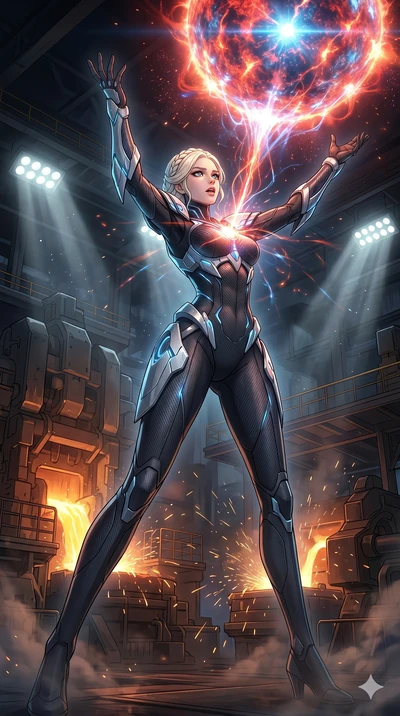 score_9, masterpiece, best quality, ultra-detailed, High-budget Anime Keyframe, vibrant colors, fluid line-art, expressive lighting, cinematic composition, Ufotable-style visual effects, top-tier animation quality, Caucasian woman with pale skin, blo