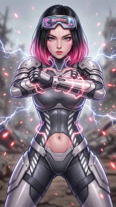 score_9, masterpiece, best quality, ultra-detailed, high-budget anime keyframe, semi-realistic 3D game render, editorial fashion photography, tasteful artistic composition, Korean woman. close-up cowboy shot from the waist and thighs up, the characte