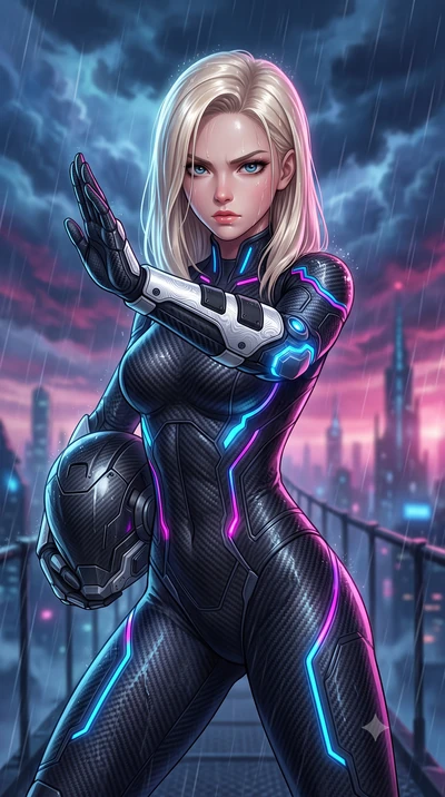 score_9, masterpiece, best quality, ultra-detailed, high-budget anime keyframe, semi-realistic 3D game render, editorial fashion photography, tasteful artistic composition, Caucasian woman. close-up cowboy shot from the waist and thighs up, the chara