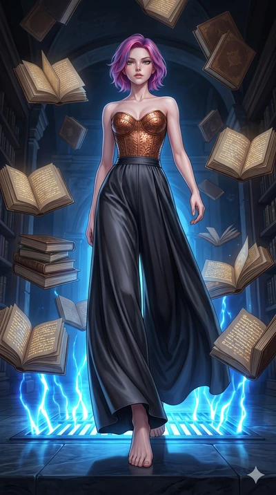 score_9, masterpiece, best quality, ultra-detailed, high-budget anime keyframe, editorial fashion photography, tasteful artistic composition, Caucasian woman, strictly human ears. low angle full-body shot from head to toe showing her feet, filling th