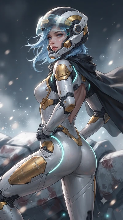 score_9, masterpiece, best quality, ultra-detailed, high-budget anime keyframe, editorial fashion photography, tasteful artistic composition, Korean woman. close-up cowboy shot from the waist and thighs up, the character dominates the composition, fi