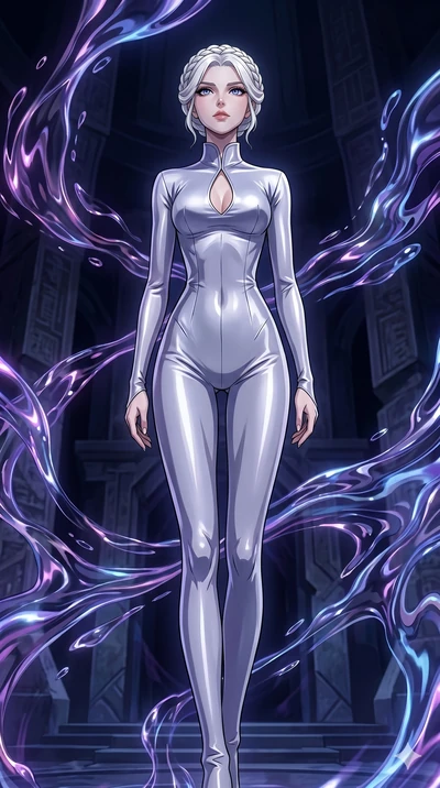 score_9, masterpiece, best quality, ultra-detailed, High-budget Anime Keyframe, vibrant colors, fluid line-art, expressive lighting, cinematic composition, Ufotable-style visual effects, top-tier animation quality, Japanese woman with delicate and el