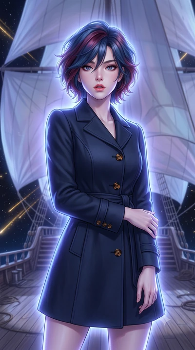 score_9, masterpiece, best quality, ultra-detailed, high-budget anime keyframe, editorial fashion photography, tasteful artistic composition, Korean woman. close-up cowboy shot from the waist and thighs up, the character dominates the composition, fi