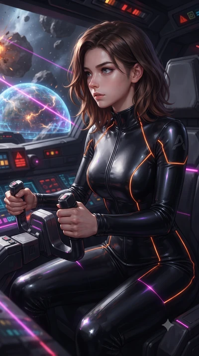 score_9, masterpiece, best quality, ultra-detailed, high-budget anime keyframe, editorial fashion photography, tasteful artistic composition, realistic cosplay photography, Korean woman. close-up cowboy shot from the waist and thighs up, the characte