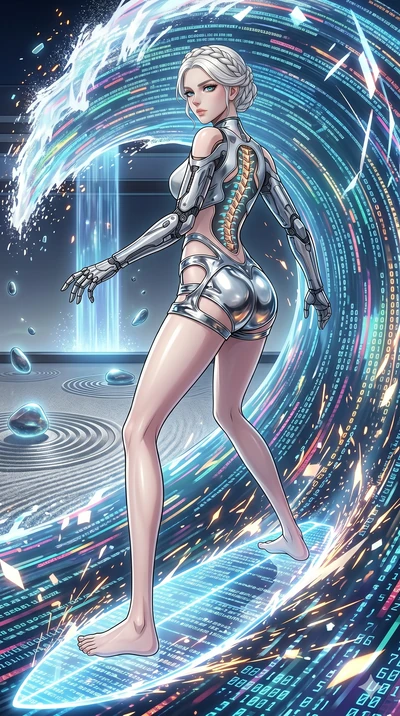 score_9, masterpiece, best quality, ultra-detailed, High-budget Anime Keyframe, vibrant colors, fluid line-art, expressive lighting, cinematic composition, Ufotable-style visual effects, top-tier animation quality, Caucasian woman with pale skin, blo