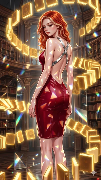 score_9, masterpiece, best quality, ultra-detailed, high-budget anime keyframe, editorial fashion photography, tasteful artistic composition, Caucasian woman, strictly human ears. cowboy shot from the thighs up, character and outfit filling the frame