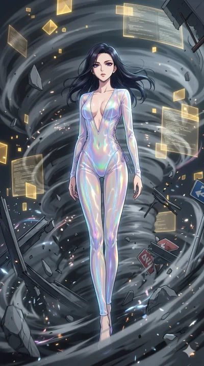 score_9, masterpiece, best quality, ultra-detailed, High-budget Anime Keyframe, vibrant colors, fluid line-art, expressive lighting, cinematic composition, Ufotable-style visual effects, top-tier animation quality, Japanese woman with delicate and el