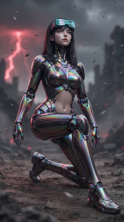 score_9, masterpiece, best quality, ultra-detailed, high-budget anime keyframe, editorial fashion photography, tasteful artistic composition, Korean woman. low angle full-body shot from head to toe showing her feet, filling the entire 9:16 vertical f