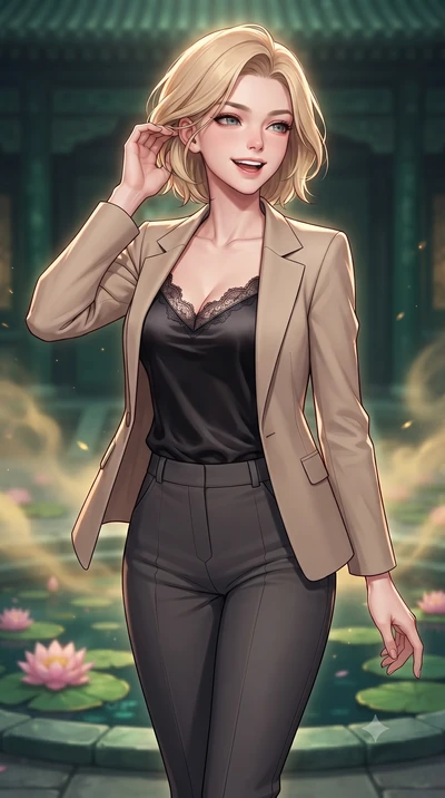 score_9, masterpiece, best quality, ultra-detailed, high-budget anime keyframe, editorial fashion photography, tasteful artistic composition, gorgeous anime illustration, with clean line-art, distinct ink outlines, and high-contrast stereoscopic dept