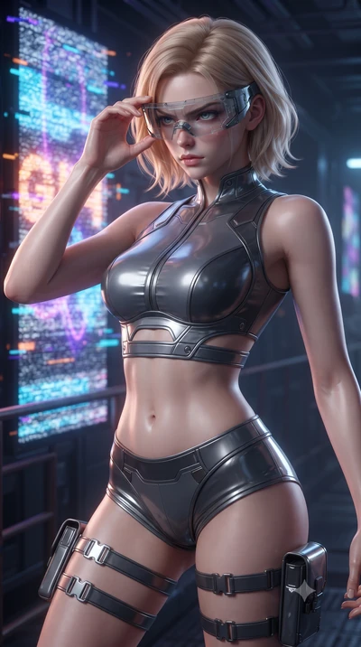 score_9, masterpiece, best quality, ultra-detailed, high-budget anime keyframe, editorial fashion photography, tasteful artistic composition, realistic cosplay photography, Caucasian woman, strictly human ears. close-up cowboy shot from the waist and