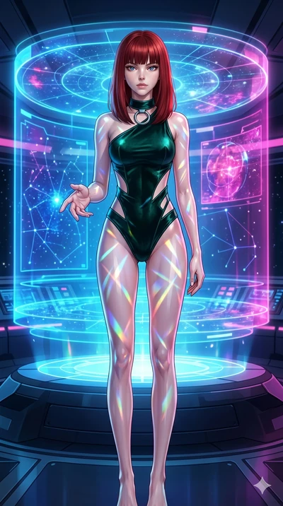 score_9, masterpiece, best quality, ultra-detailed, high-budget anime keyframe, editorial fashion photography, tasteful artistic composition, Caucasian woman, strictly human ears. cowboy shot from the thighs up, character and outfit filling the frame