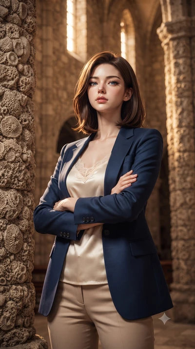 score_9, masterpiece, best quality, ultra-detailed, high-budget anime keyframe, editorial fashion photography, tasteful artistic composition, Korean woman. close-up cowboy shot from the waist and thighs up, the character dominates the composition, fi