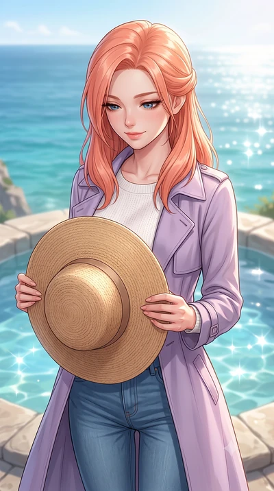 score_9, masterpiece, best quality, ultra-detailed, high-budget anime keyframe, editorial fashion photography, tasteful artistic composition, Japanese woman woman. close-up cowboy shot from the waist and thighs up, the character dominates the composi
