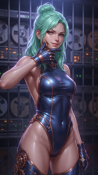 score_9, masterpiece, best quality, ultra-detailed, high-budget anime keyframe, editorial fashion photography, tasteful artistic composition, realistic cosplay photography, Japanese woman. close-up cowboy shot from the waist and thighs up, the charac