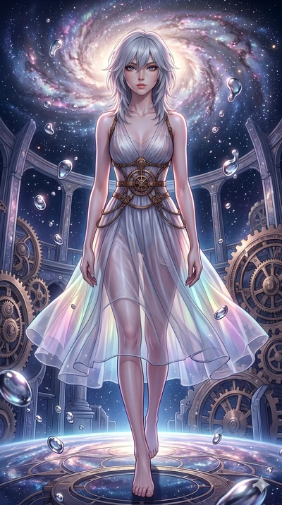 score_9, masterpiece, best quality, ultra-detailed, high-budget anime keyframe, editorial fashion photography, tasteful artistic composition, Japanese woman. upper body close-up from the thighs up, character filling the screen for maximum presence. s