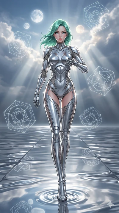 score_9, masterpiece, best quality, ultra-detailed, high-budget anime keyframe, editorial fashion photography, tasteful artistic composition, Korean woman. low angle full-body shot from head to toe showing her feet, filling the entire 9:16 vertical f