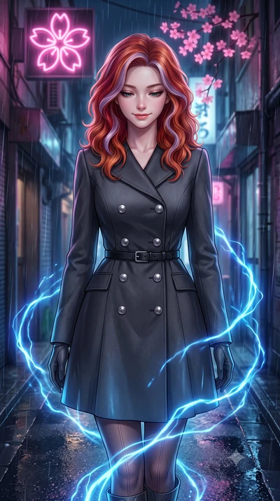 score_9, masterpiece, best quality, ultra-detailed, high-budget anime keyframe, editorial fashion photography, tasteful artistic composition, Caucasian woman, strictly human ears. close-up cowboy shot from the waist and thighs up, the character domin