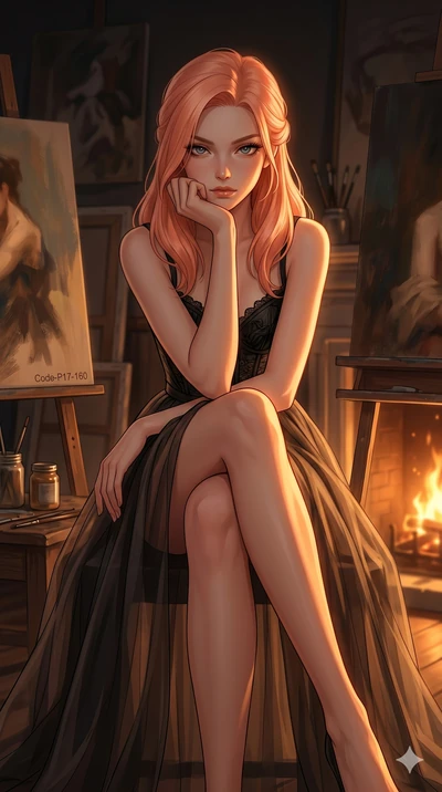 score_9, masterpiece, best quality, ultra-detailed, high-budget anime keyframe, editorial fashion photography, tasteful artistic composition, Japanese woman. cowboy shot from the thighs up, character and outfit filling the frame for maximum editorial