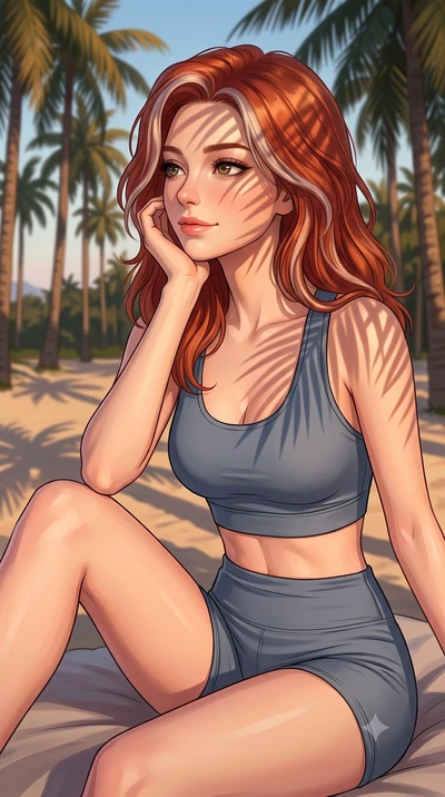 score_9, masterpiece, best quality, ultra-detailed, high-budget anime keyframe, editorial fashion photography, tasteful artistic composition, Caucasian woman woman. close-up cowboy shot from the waist and thighs up, the character dominates the compos