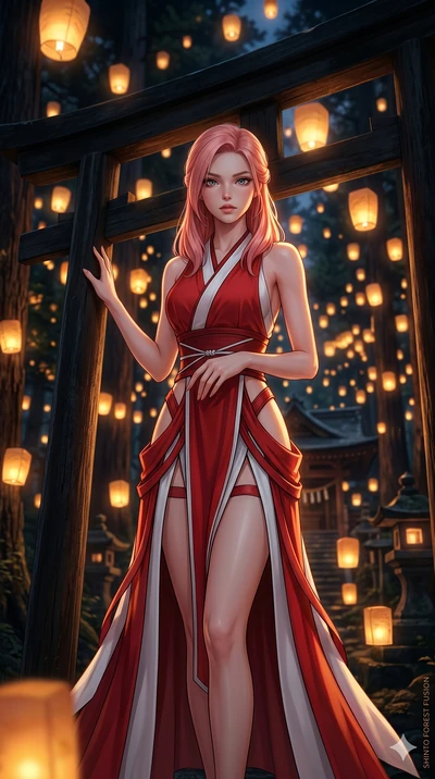 score_9, masterpiece, best quality, ultra-detailed, high-budget anime keyframe, editorial fashion photography, tasteful artistic composition, Japanese woman. cowboy shot from the thighs up, character and outfit filling the frame for maximum editorial