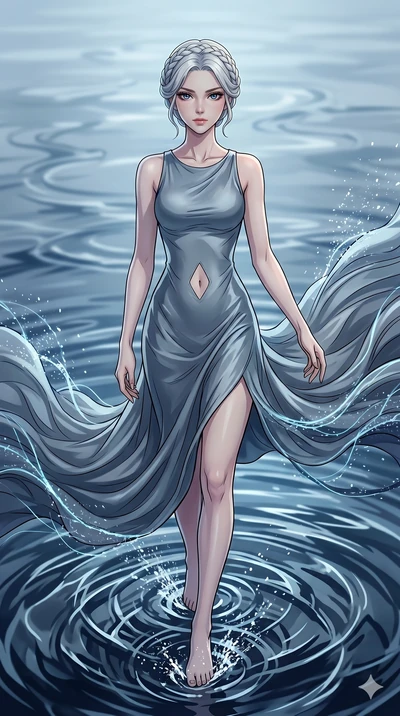 score_9, masterpiece, best quality, ultra-detailed, High-budget Anime Keyframe, vibrant colors, fluid line-art, expressive lighting, cinematic composition, Ufotable-style visual effects, top-tier animation quality, Japanese woman with delicate and el
