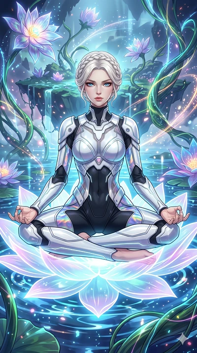 score_9, masterpiece, best quality, ultra-detailed, High-budget Anime Keyframe, vibrant colors, fluid line-art, expressive lighting, cinematic composition, Ufotable-style visual effects, top-tier animation quality, Caucasian woman with pale skin and 