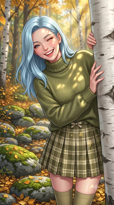 score_9, masterpiece, best quality, ultra-detailed, high-budget anime keyframe, semi-realistic 3D game render, editorial fashion photography, tasteful artistic composition, Korean woman. close-up cowboy shot from the waist and thighs up, the characte