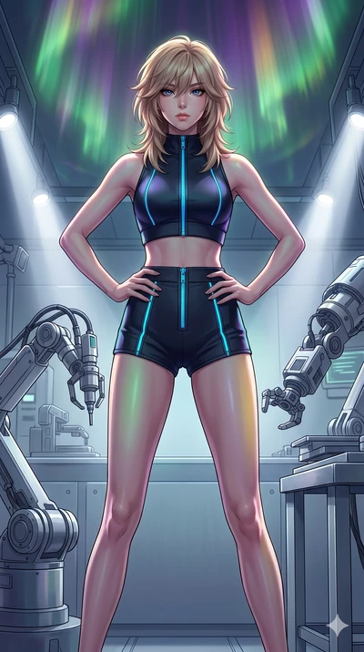 score_9, masterpiece, best quality, ultra-detailed, high-budget anime keyframe, editorial fashion photography, tasteful artistic composition, Japanese woman. cowboy shot from the thighs up, character and outfit filling the frame for maximum editorial
